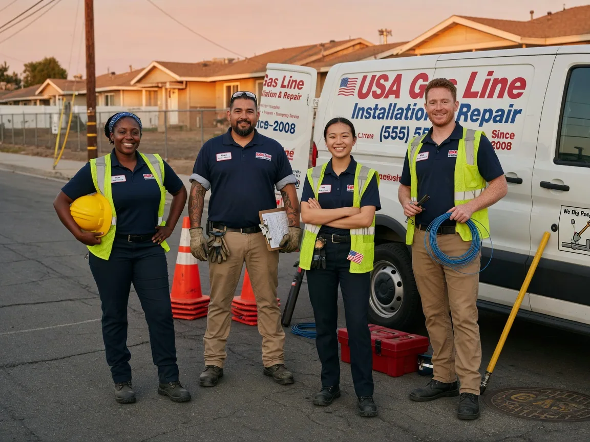 Gas Line Installation company in Simonton, TX